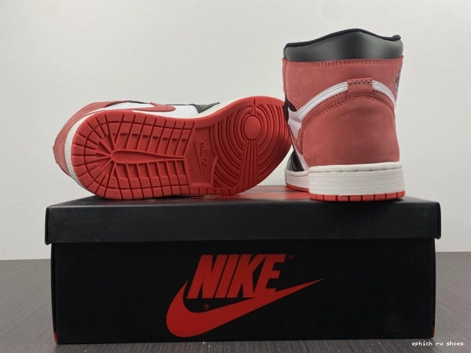 Rep 1 'Track Red' Jordan 555088-112 Retro Air High OG 0629